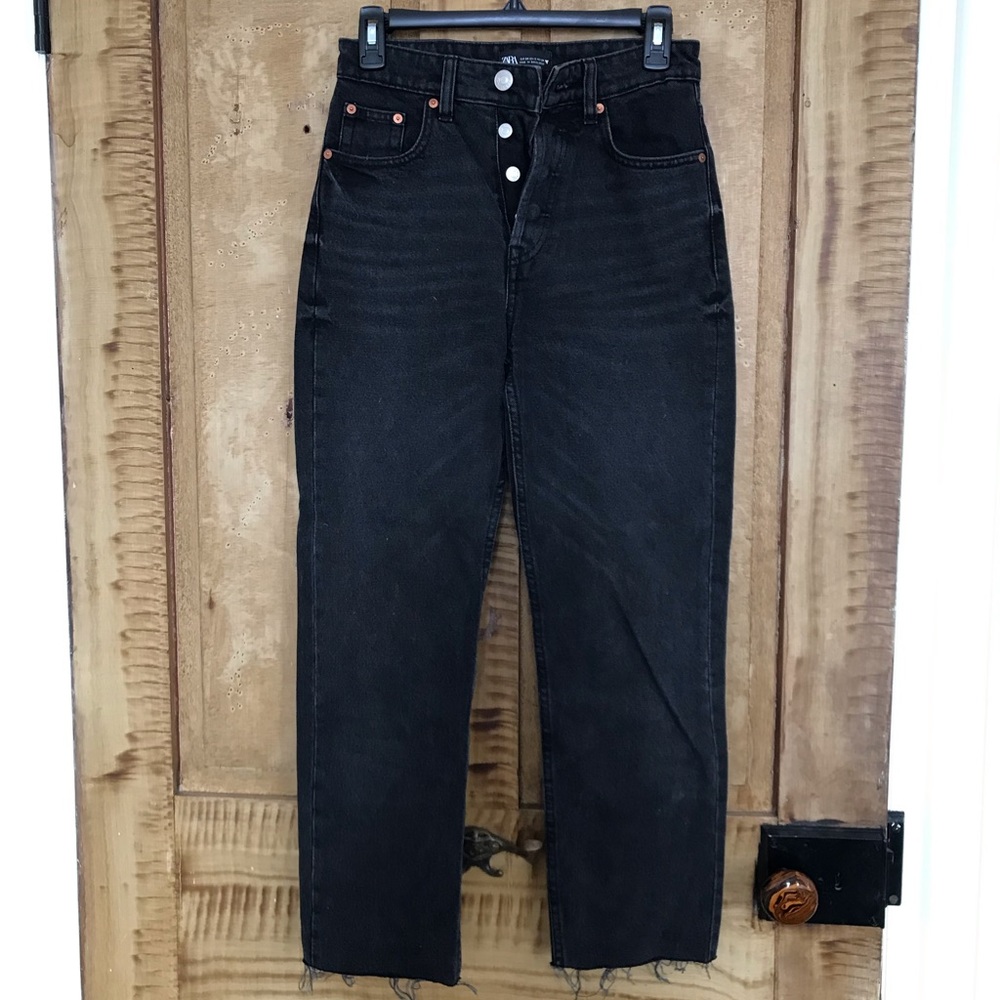 Black Zara jeans size 2
